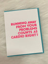 Problems + Cardio Card