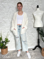 Tinsel+Fluff Heavy-Weight Cardigan Ivory