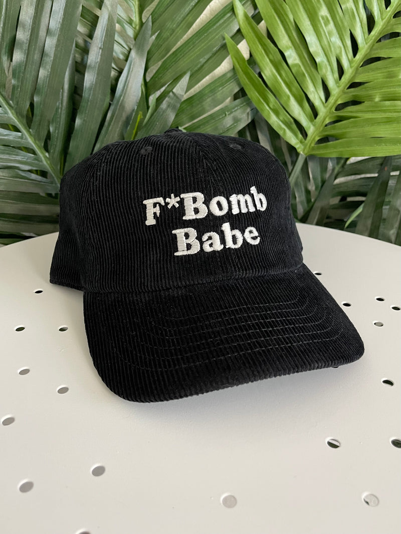 F*Bomb Babe Hat Black