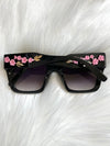 Vintage Rose Sunglasses Black