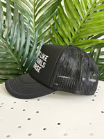 I'm Worse Trucker Hat Black