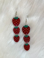 Triple Berry Earring