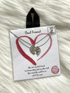 Best Friend Pendants Silver