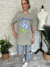 Colorado Columbine T-Shirt Sage Green