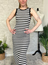 Neive B+W Knit Dress