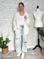 Tinsel+Fluff Heavy-Weight Cardigan Ivory