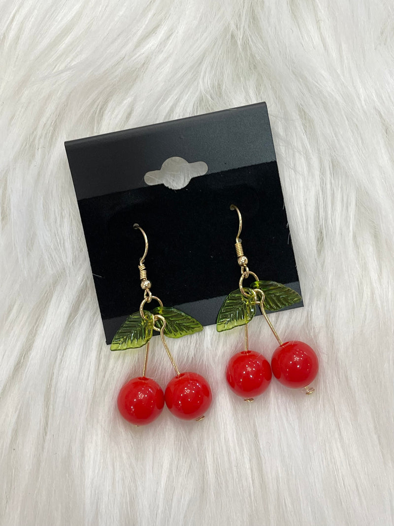 Cherry Dangle Earrings