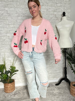 Cherries Jubilee Sweater Pink