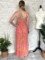 Mason Twist Maxi Marigold + Pink