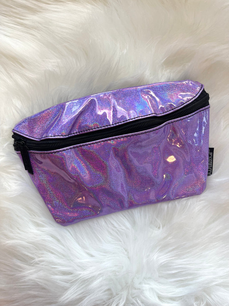 Fydelity Fanny Pack - Laser Sparkle Purple