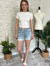 High Rise Olivia Short - Light Wash