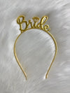 Bride Headband/Tiara Gold