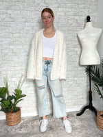 Tinsel+Fluff Heavy-Weight Cardigan Ivory