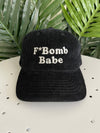 F*Bomb Babe Hat Black