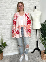 Rosie + Orange Cream Cardigan