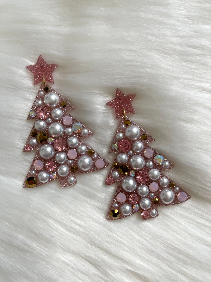 Pink Pearl Christmas Tree