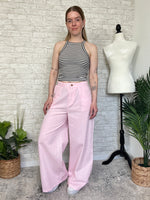 Ostra Wide-Leg Trouser Pink