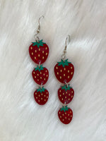 Triple Berry Earring