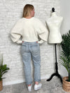 Wrapped In A Bow Cardigan - Cream