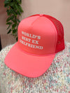 Best Ex-Girlfriend Trucker Hat Hot Pink