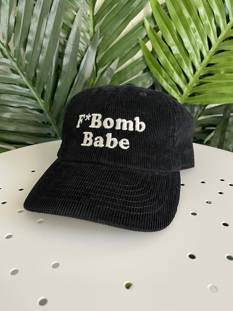 F*Bomb Babe Hat Black