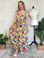 Fruit Print Spritz Dress