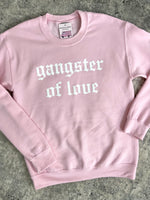 Gangster Of Love Sweatshirt - Pink