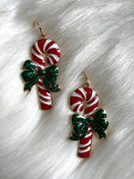 Candy Cane Earring