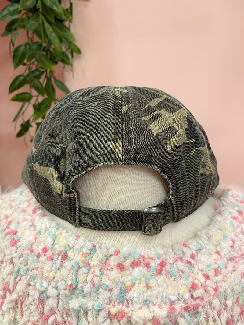 Happy Camo Hat