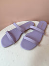 Sabrina Double Strap Slide On Lavender