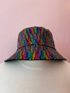 Rainbow Sequin Bucket Hat