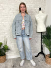 Mini Daisy Chambray Denim Jacket