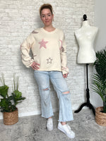 Galaxy Gazing Sweater Ivory