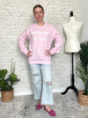 Gangster Of Love Sweatshirt - Pink