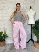 Ostra Wide-Leg Trouser Pink