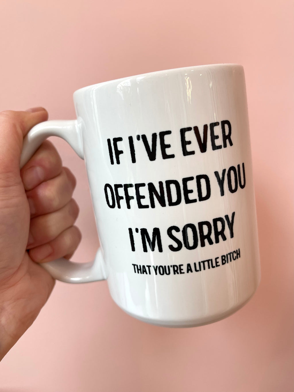 Sorry You're A Little Bitch Mug