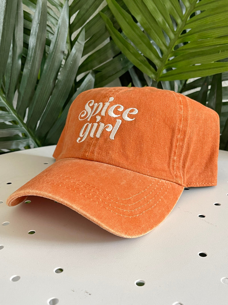 Spice Girl Baseball Cap Orange