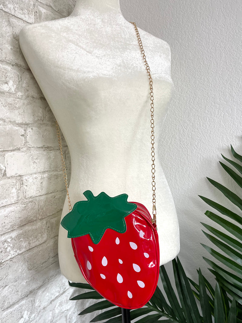 Strawberry Cutie Crossbody Purse