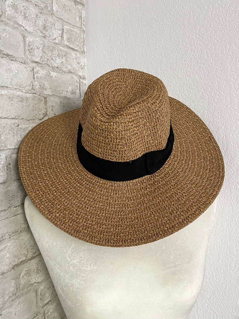 Chance Straw Hat Caramel