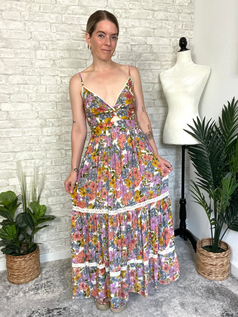 Mason Twist Maxi Rainbow Floral