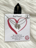 Best Friend Pendants Silver