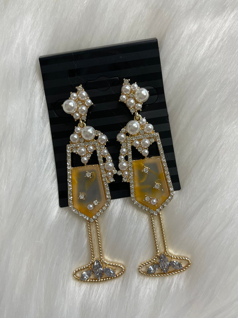 Toast Of The Town Earrings