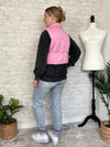 Bubble Gum Pink Cropped Vest