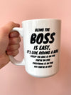 Being The Boss Mug