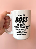 Being The Boss Mug