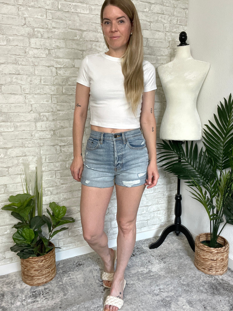 High Rise Olivia Short - Denim