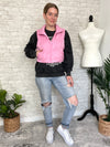 Bubble Gum Pink Cropped Vest