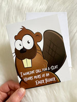 Eager Beaver Card