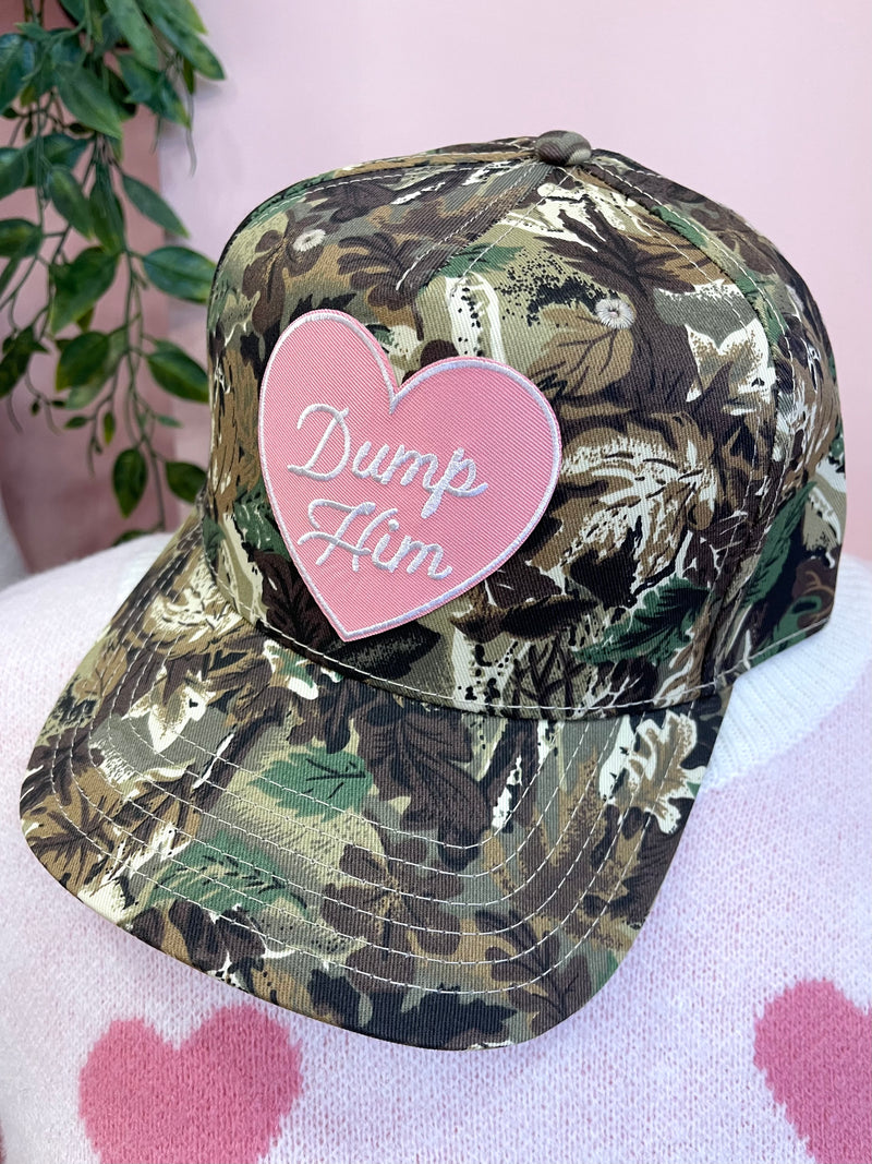 Dump Him Camo Trucker Hat