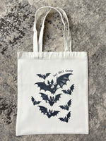 Bat Shit Crazy Canvas Tote Bag